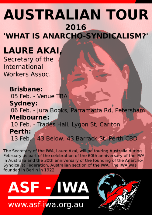 IWA tour & what is Anarcho-Syndicalism