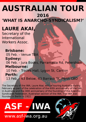 IWA tour & what is Anarcho-Syndicalism